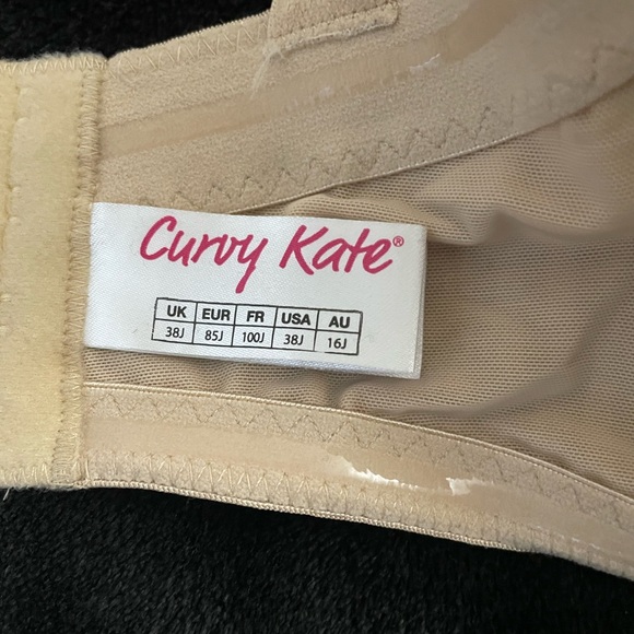 Curvy Kate Nude Strapless Bra 38J US - Picture 5 of 7